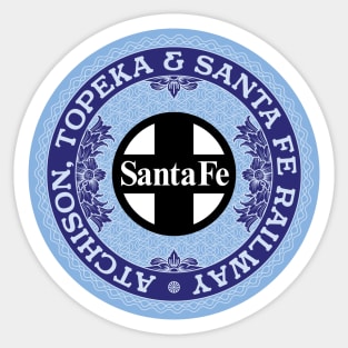 Atchison, Topeka and Santa Fe Railroad - ATSF Sticker